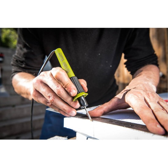 Electric Foam cutter with 3 heads for cutting and burning, with tools